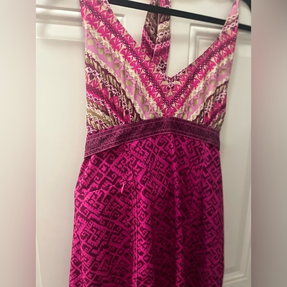 Like New Athleta Take Anywhere A-Line Halter Dress - Picture 4 of 14